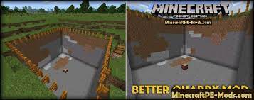 I also made filler too. Better Quarry Farming Mod For Minecraft Pe Android 1 12 0 1 11 1 Download