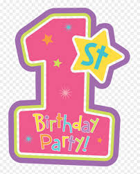 The site will provide you a huge assortment of best happy birthday wishes for family and friends. 1 Vector Happy 1st Birthday 1st Birthday Logo Png Clipart 366586 Pinclipart