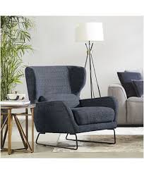 Furniture Closeout Amboise Fabric Accent Chair Created For Macy S Reviews Chairs Furniture Macy S In 2020 Fabric Accent Chair Accent Chairs Fabric Accents