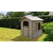 Maisonnette En Bois Pour Enfant Abri De Jardin Pour Enfant Achat Vente Maisonnette Exterieure Cdiscount