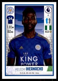 Update information for kelechi iheanacho ». Panini Football 2020 Kelechi Iheanacho Leicester City No 276 Leicester City Leicester Vardy Leicester