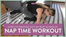 How I Fit Exercise Into My Busy Schedule | HOME WORKOUT SarahFit ...
