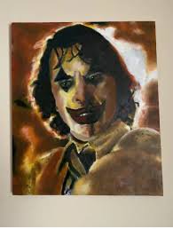 JOKER JOAQUIN PHOENIX PENCIL DRAWING 9x12 ORIGINAL PORTRAIT SKETCH $28.00