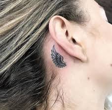 Bird Tattoo Behind Ear For Guys Ink Tattoo Ideas And Tattoo Image Behind Ear Tattoo Small Behind Ear Tattoos Behind Ear Tattoo