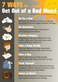 7 Ways To Get Out Of A Bad Mood Bad Mood Personal Improvement Self Care Activities