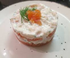 Smoked Salmon And Prawn Stack Smoked Salmon Starter Smoked Salmon Catering Food