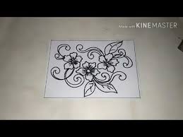 Pada gambar motif bunga pada kain batik yang mudah dibuat, anda dapat mencontoh menggambat sketsa bunga yang sangat sederhana seperti pada contoh gambar diatas. Gambar Batik Bunga Yg Mudah