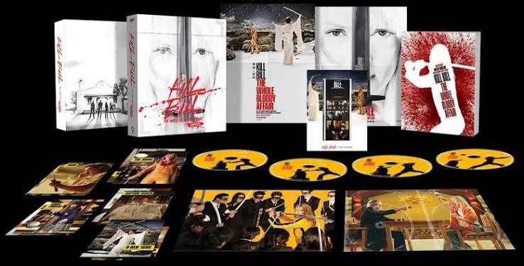 Kill Bill: The Whole Bloody Affair Bluray / 4K UltraHD - The Quentin  Tarantino Archives