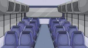 Scene In Airplane With Blue Seats Anime Background Anime Backgrounds Wallpapers Anime Scenery Wallpaper