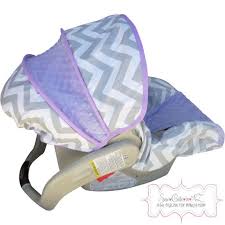 Gray Chevron With Lavender Infant Carseat Cover By Sewcuteinaz 65 00 Infant Car Seat Cover Carseat Cover Baby Shower Wishes
