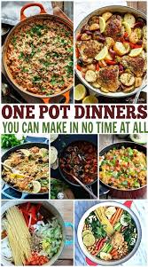 One Pot Dinner Recipes Over 20 One Pot Meals For Dinner One Pot Meals One Pot Dinners One Pot Dinner