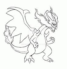 Le pokemon dracaufeu possède aussi sa méga évolution mais contrairement aux autres il possède une amélioration de plus. Coloriage Pokemon Mega Dracaufeu X Coloring Pages Pokemon Coloring Pages Cartoon Coloring Pages