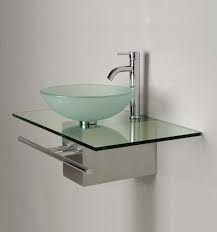 glass bowl sink