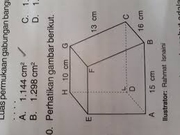 Maybe you would like to learn more about one of these? Volume Prisma Tersebut Adalah A 1800cm B 2400cm C 3600cm D 4800cm Brainly Co Id