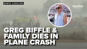 NASCAR legend Greg Biffle and his family killed in plane crash