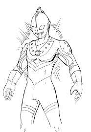 Ultraman Coloring Pages Get Coloring Pages