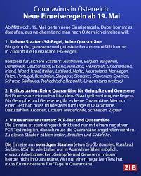 May 10, 2021 · mai 2021, 14:55 uhr. Zeit Im Bild Neue Einreise Regeln Ab 19 Mai 2021 Facebook