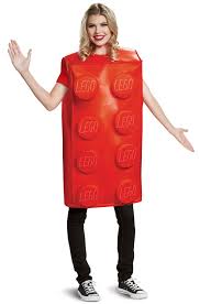 Lego Red Brick Classic Adult Costume Purecostumes Com