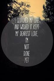 Hozier In The Woods Somewhere Hozier Lyrics To Live By Story Lyrics