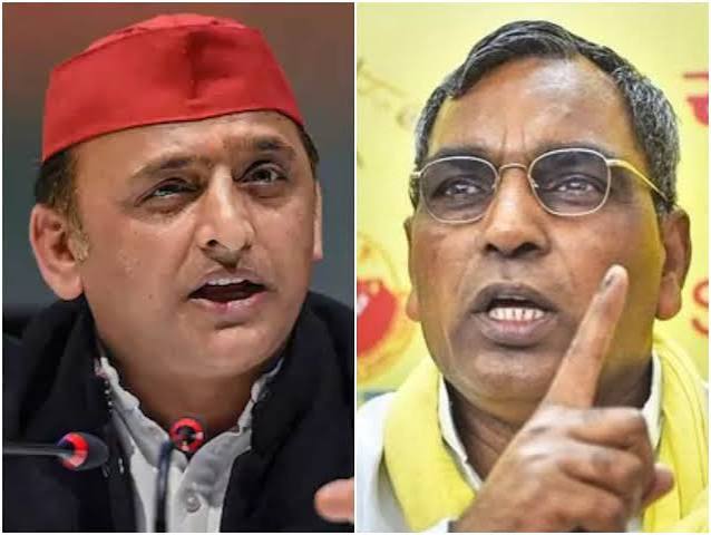 अखिलेश पर अब सीधा अटैक करने लगे ओपी राजभर, कहा- सपा मुसलमानों को डर दिखाकर लेती है वोट - om prakash rajbhar sharp attack on akhilesh yadav says sp takes votes by