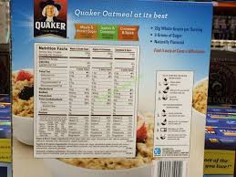 Satisfaction guaranteed · set & save · everyday deals 34 Instant Oatmeal Nutrition Label Label Design Ideas 2020