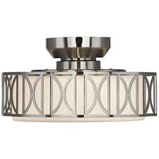 Deco Brushed Nickel Finish Pull Chain Ceiling Fan Light Kit U0503 Lamps Plus Ceiling Fan Light Kit Fan Light Kits Ceiling Fan With Light