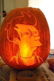 Futurama Fry Jack O Lantern Jack O Lantern Pumpkin Carving Carving