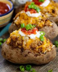 16 Baked Potato Recipes To Drool Over Homemade Recipes Baked Potato Recipes Ground Beef Recipes Easy Recipes