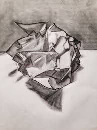 Scrunched And Crumpled Paper Tonal Exercise Margaret Hage 2014 Drawings Paper Drawing Sketchbook Assignments My candy cane is about 8 inches wide and 11 1/2 inches high. paper drawing sketchbook assignments