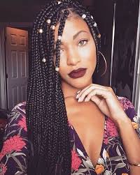 In this video, i will be decorating my knotless box braid. Knotless Box Braids With Gold Clips Novocom Top