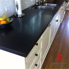 artificial engineered pure black quartz
