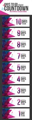 Days To Go Countdown Web Banner Template Design Download Http Graphicriver Net Item Days To Go Countdown Banner 11 Web Banner Design Facebook Banner Banner
