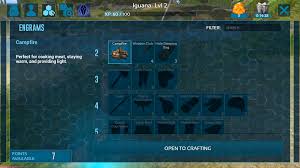 Ark Survival Evolved Mobile Guide How To Craft Tame