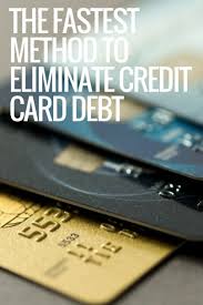 Credit card debt can come with high interest rates that make it expensive and hard to whittle down. The Fastest Method To Eliminate Credit Card Debt