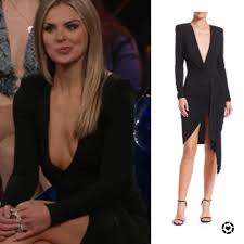 Hannah Brown S Dress On The Women Tell All Pretty Short Dresses Hannah Brown Brown Outfit