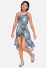 Girls Dresses Rompers Jumpsuits Casual Everyday Dresses Justice Girls Maxi Skirt Justice Clothing Outfits Dresses For Tweens