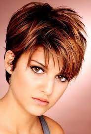 Short hair washing, drying and styling take a little fishtail braid for short hair. Image Result For Wash And Wear Short Haircuts With Bangs Very Short Bob Hairstyles Short Hair Styles For Round Faces Short Thin Hair