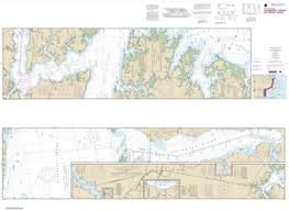 11553 Intracoastal Waterway Albemarle Sound To Neuse River Nautical Chart