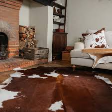 When you choose to make a room more masculine, add a cowhide rug to your den or the bar area in your home, preferably with more blacks and browns. Brown And White Cowhide Rugs Zulucow