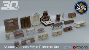 Check spelling or type a new query. Baroque Rococo Style Furniture Collection 3d Model