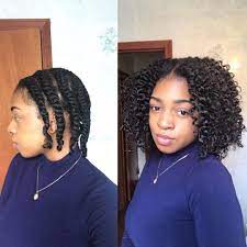 Flat Twist On Medium Length Natural Hair Hair Styles Medium Length Natural Hairstyles Natural Hair Styles
