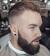 Gentleman Slick Back Hair With Beard