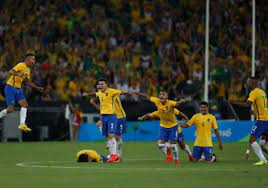 Na terceira rodada o brasil entrou em campo contra a dinamarca precisando. Brasil Campeao Olimpico De Futebol Vermelho