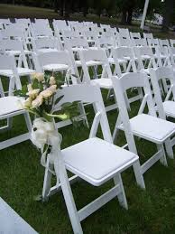 Nolans Rental White Padded Chairs For Ceremonies Or Event Seating Event Tent Wedding Chairs Beach Wedding Arch