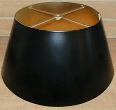Custom Black Metal Lamp Shade Gold Inside Available Any Size Or Finish Metal Lamp Shade Small Lamp Shades Floor Lamp Shades