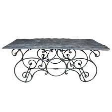 A French 19c Patisserie Table With Slate Top 1stdibs Com Table Vintage Table Serving Table