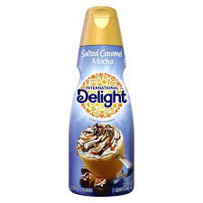 International Delight Salted Caramel Mocha Flavored Coffee Creamer 1qt Salted Caramel Mocha Coffee Creamer Flavored Coffee Creamer
