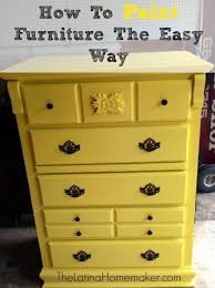 How To Paint Furniture The Easy Way Paint Furniture Painted Furniture Furniture Makeover