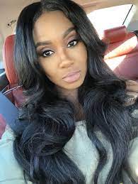 Middle Part Weave Middle Part Weave Weave Hairstyles Dark Skin Makeup