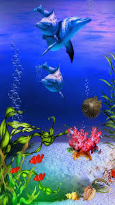 Dolphin S In The Deep Sea Beautiful Sea Creatures Dolphin Art Water Animals